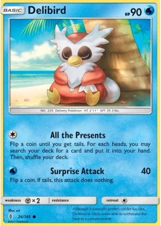 Delibird #26/145 — Guardians Rising