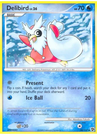 Delibird #36/106 — Great Encounters