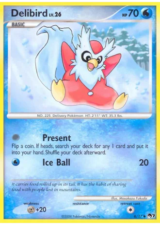 Delibird #6/17 — POP Series 7
