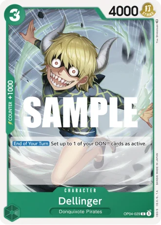 Dellinger (OP04-029) — Kingdoms of Intrigue (OP04)