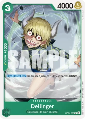 Dellinger (OP04-029) (Full Art) — ONE PIECE CARD THE BEST (PRB01)