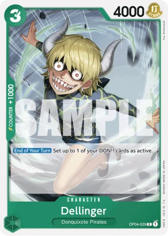 Dellinger (OP04-029) (Reprint) — One Piece The Best (PRB01)