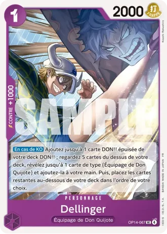 Dellinger (OP14-067) — Les Sept de la Mer d'Azur (OP14-EB04)