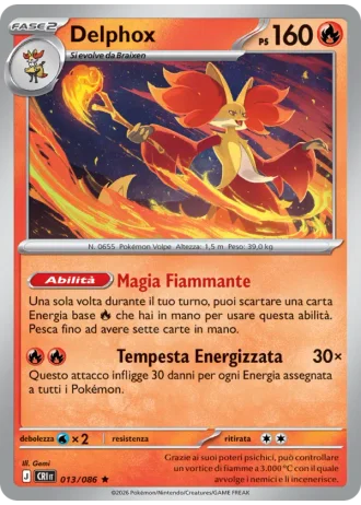 Delphox #013/86 — Caos Nascente
