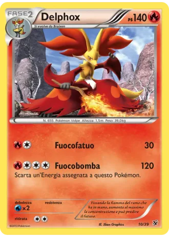 Delphox #10/39 — Benvenuti a Kalos