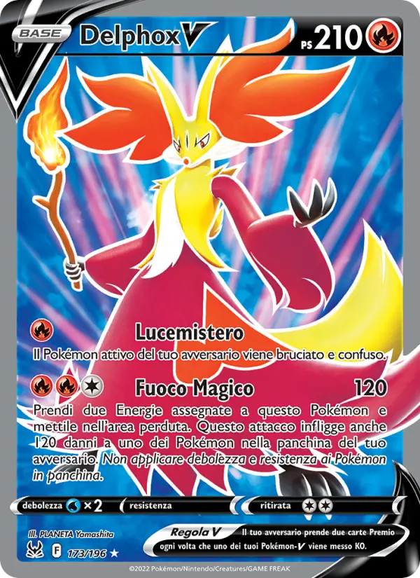 Delphox V #173 — Origine Perduta