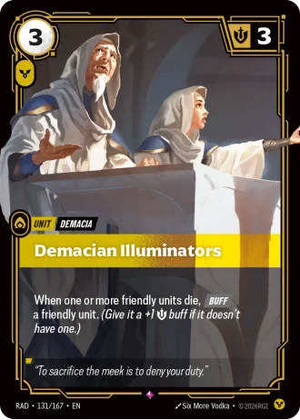 Demacian Illuminators #131/167 — Radiance