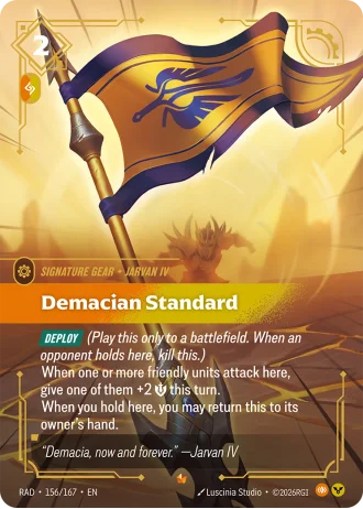 Demacian Standard #156/167 — Radiance