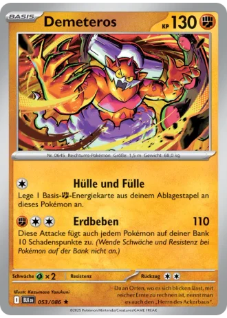 Demeteros #053/86 — Schwarze Blitze