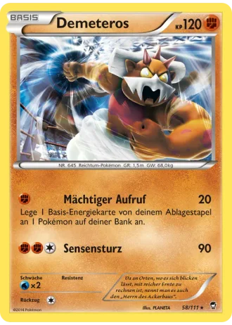 Demeteros #58/111 — Fliegende Fäuste