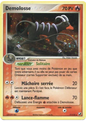Demolosse #7/115 — EX Forces Cachées