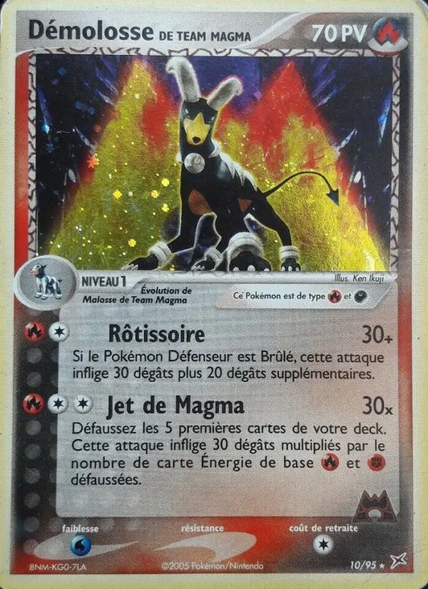Démolosse de Team Magma #10 — EX Team Magma vs Team Aqua