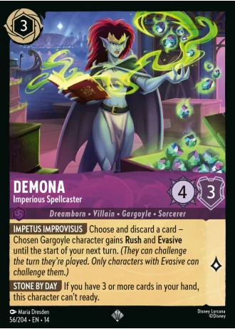 Demona - Imperious Spellcaster #56/257 — Hyperia City