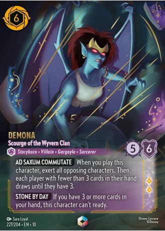 Demona - Scourge of the Wyvern Clan #227/204 — Whispers in the Well
