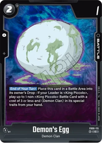 Demon's Egg FB06-115 — Rivals Clash (FB06)