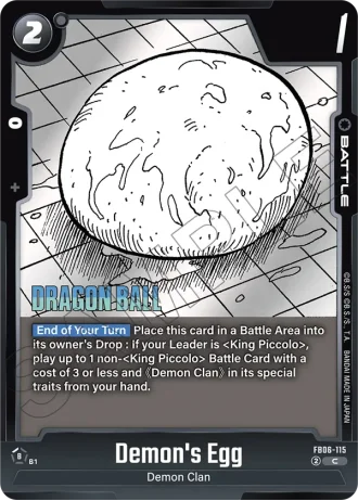 Demon's Egg SB02-115 — Manga Booster 02 (SB02)