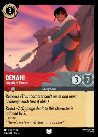 Denahi - Impatient Hunter #124/204 — Archazia's Island