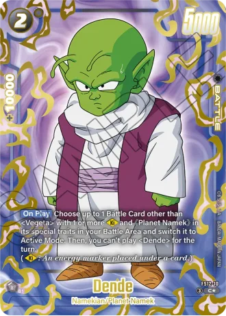 Dende (Gold) FS12-10 — Starter Deck EX: The Beat of Ki (FS12)