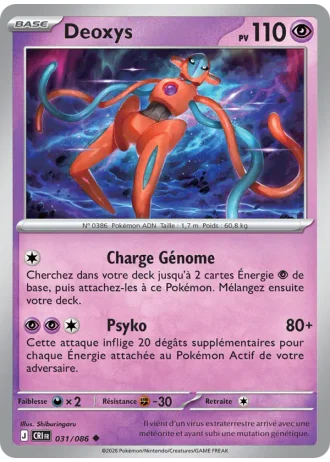 Deoxys #031 — Chaos Ascendant