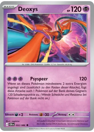 Deoxys #032/86 — Wachsendes Chaos