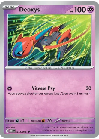 Deoxys #034 — Chaos Ascendant