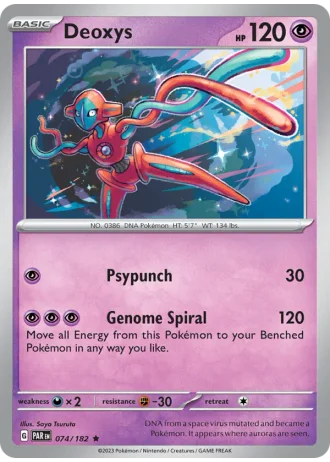 Deoxys #074 — Paradox Rift
