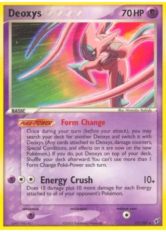 Deoxys #17 — Deoxys