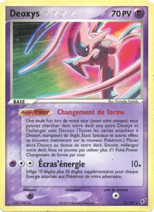Deoxys #17 — EX Deoxys