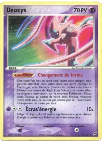 Deoxys #17 — EX Deoxys