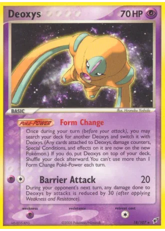 Deoxys #18/107 — EX Deoxys