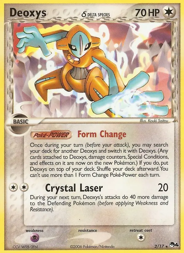 Deoxys #2 — POP Series 4
