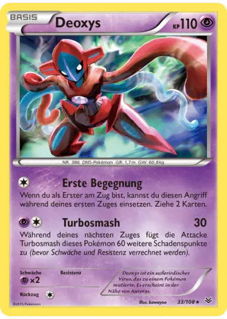 Deoxys #33/108 — Drachenleuchten