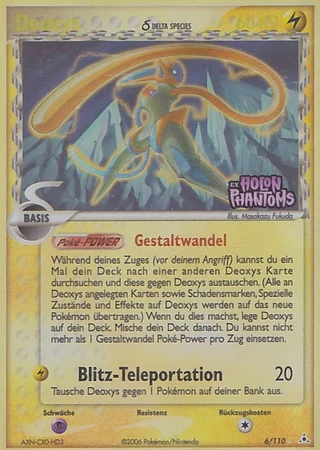 Deoxys #6 — EX Holon Phantoms