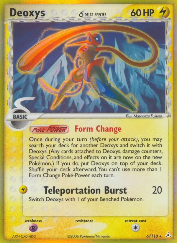 Deoxys #6 — Holon Phantoms