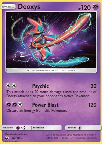 Deoxys #67/168 — Celestial Storm