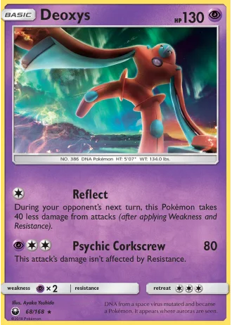 Deoxys #68/168 — Celestial Storm