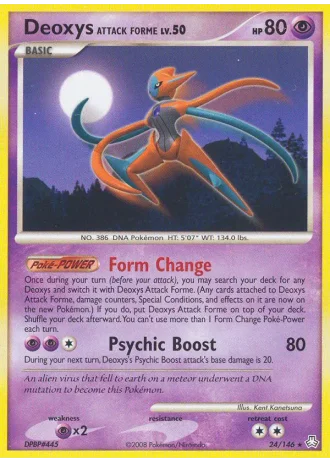 Deoxys Attack Forme #24 — Legends Awakened
