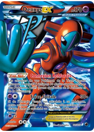 Deoxys EX #111 — Glaciation Plasma