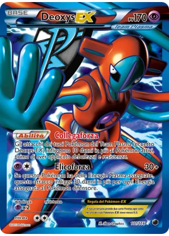 Deoxys EX #111/116 — Glaciazione Plasma
