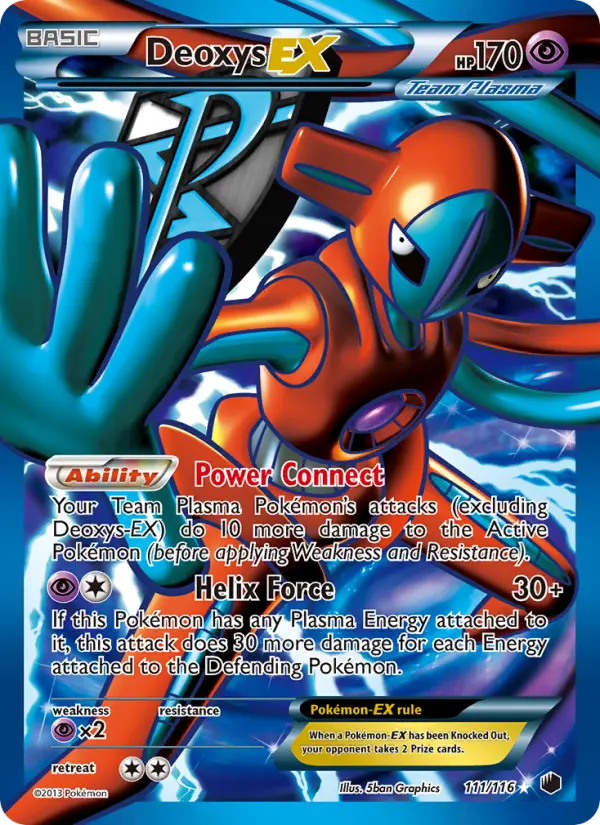 Deoxys EX #111 — Plasma Freeze