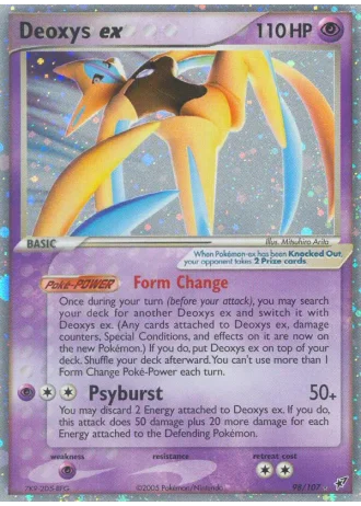 Deoxys ex #98 — EX Deoxys