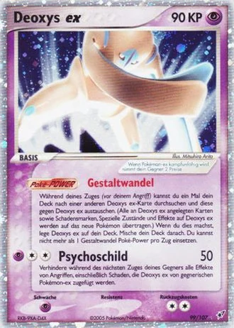 Deoxys ex #99 — EX Deoxys
