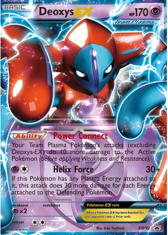Deoxys EX BW82 — Black & White Promos