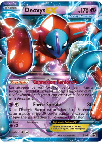 Deoxys ex BW82 — Noir & Blanc Promos