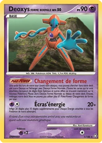 Deoxys Forme Normale #1 — Éveil des Légendes