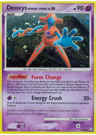 Deoxys Normal Forme #1/146 — Il Risveglio dei Miti