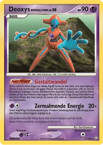 Deoxys Normalform #1/146 — Erwachte Legenden