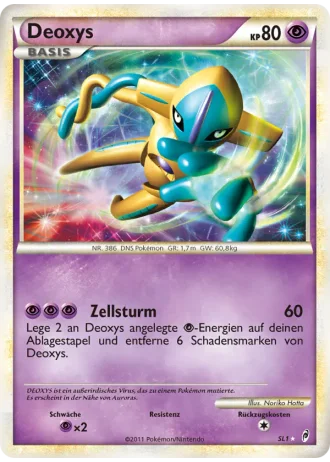 Deoxys SL1/95 — Ruf der Legenden