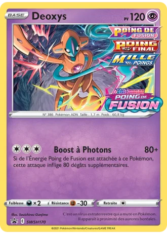 Deoxys SWSH170 — Épée & Bouclier Promos