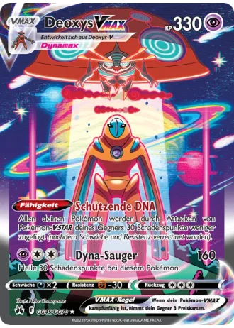 Deoxys VMAX GG45/70 — Galar-Galerie (Zenit der Könige)